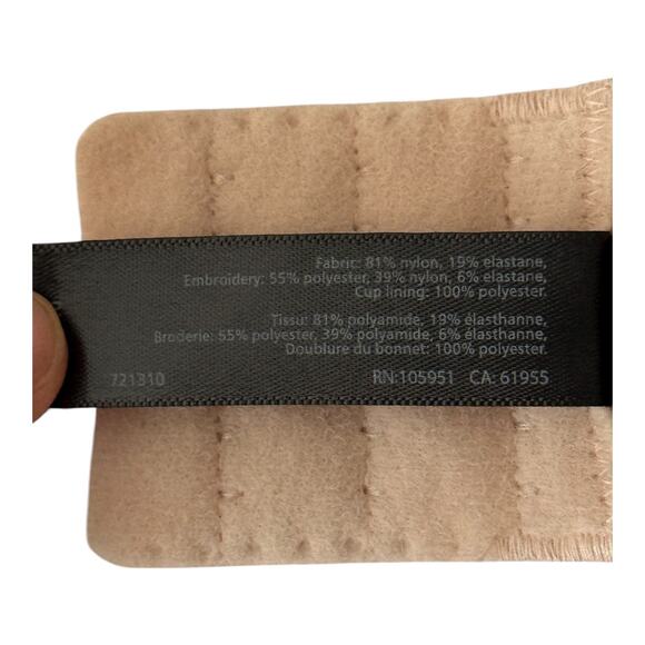 Natori 721310 Frame Contour Underwire bra tan size 34DDD 34F - Picture 6 of 9